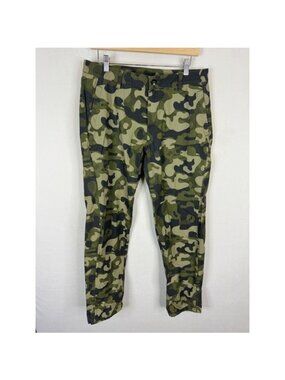 Mountain Hardwear Mens Green Camo Ripstop Stretch Pants 32x32 Camouflage Outdoor